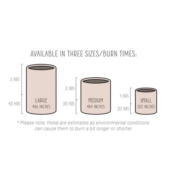 Spiral Light Candle Sea Glass 4 X 6 Round 40hr Burn -Brand New Large - Picture 2 of 3